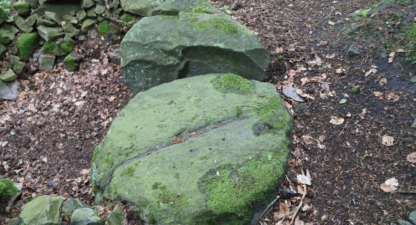 Kamień ofiarny na Górze Dobrzeszowskiej