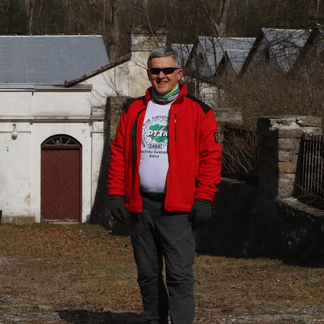 Zdobywca Korony Gór Świętokrzyskich - Zbyszek Borowiec